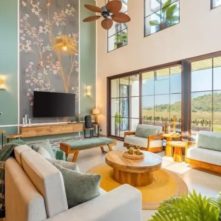 Elivaas 4BHK Luxury Villa with Pvt Pool, Villa Verde, the Banyan Bliss