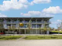 Stylish Holiday Apartment Near the spa Park in Bad Birnbach - balcony