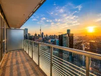 Magnificent City Views Downtown Toronto 2 Bedroom Suite Near Eaton Center U of T - 레지던스