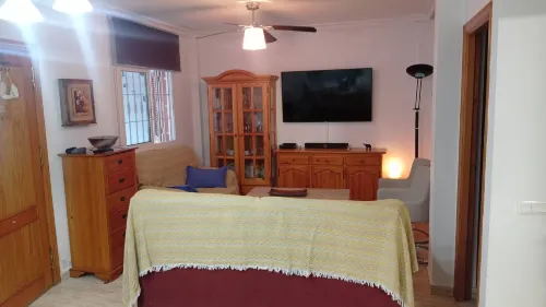 Semi-detached villa in private residential with pool