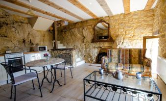 Unusual Cottage, le Troglodyte with Panoramic View -Logis de Chalons in Périgord