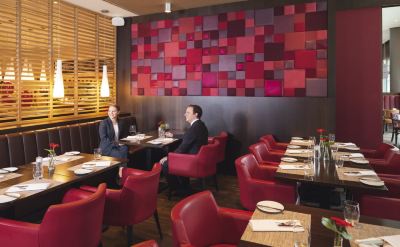 レストラン モーベンピック ホテル フランクフルト シティーの写真