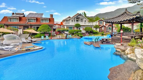 加平逃出日常民宿-水上滑梯