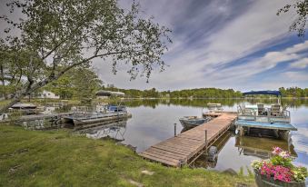 Lakefront New Auburn Apt w/ Sauna & Sun Porch