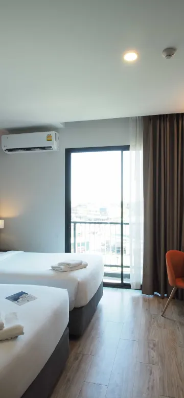 ห้องดีลักซ์ เตียงแฝด