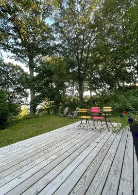 Chic, Private Cabin with Stunning Hudson River Views