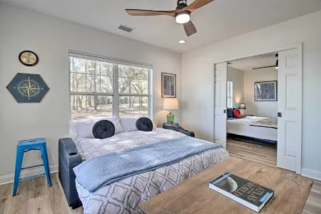 Waterfront, 7 acres; Stunning Home on Coastal Tidal Marsh w/Private Dock