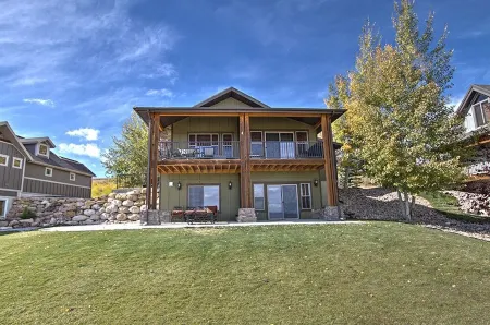 Private beach, pools/hot tub, winter sports, sleeps 20