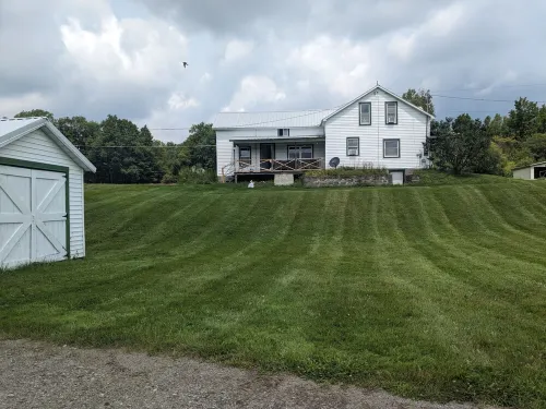 Private tent camping along the Salmon River on 165-acre Farm!