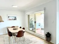 Newly renovated top floor apartment with beautiful views and a pool to enjoy.