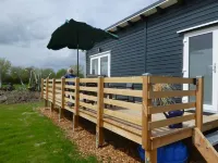 New mobile home in sustainable timber construction only 50 m from the Schlei!