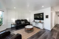 Modern hideaway in Logan Utah with changing sand table.