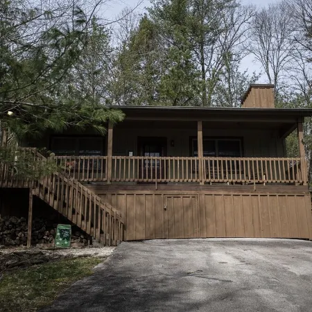 Adorable Cabin Tucked Among the Trees in the Smoky Mountains