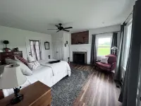 1875 FARMHOUSE completely renovated with a spectacular Blue Ridge Mountain view!