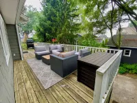 Large Modern 3 Bedroom Home w/Lake Views, Decks Galore and Firepit