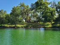 Tiny Home at Camp Mahanaim - New Paris, OH   -  Private Lake Hotels in Preble County