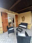 Detached cottage with garden and barbecue 1km from the beach of Solanas