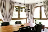 birds-nest holiday home palatian forest balcony wood stove