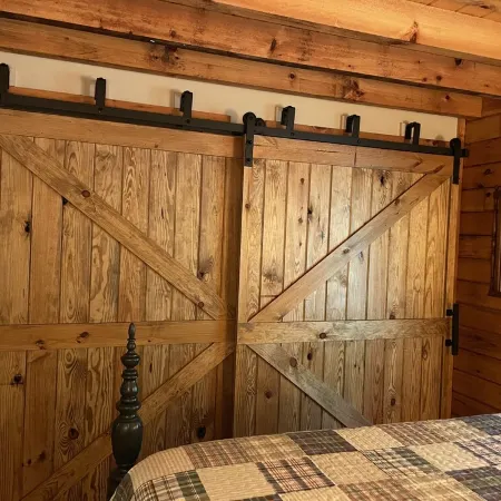 Log Cabin Located on the Greenbrier River in Hinton WV