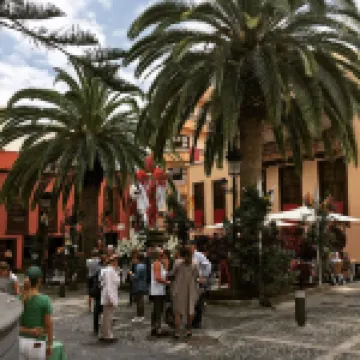 Spacious and bright apartment with large terrace next to the beach of S / C de la Palma 5 p.