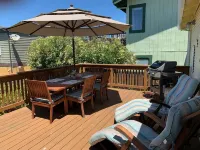 4th house from Twin Lakes Beach and a 2 minute walk to the Crow’ Nest and Harbor