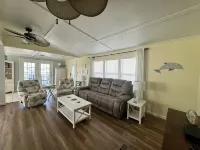 Skip the Car-Golf Cart to the Beach! 2 Bedroom Coastal Retreat!