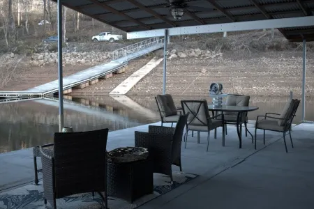 Wake up with the lake as your front yard!  3bd/1bth with land access & boat slip