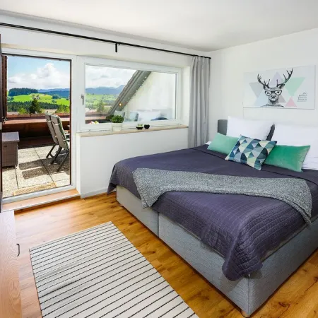 Oberreute - Modern vacation apartment with panoramic views of the Allgäu