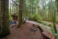 A 2-story, 3-bedroom traditional family ski chalet