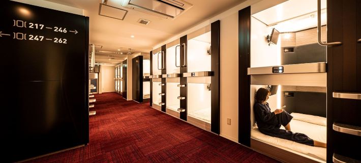 Capsule Plus Yokohama Sauna & Capsule Hotels in Yokohama