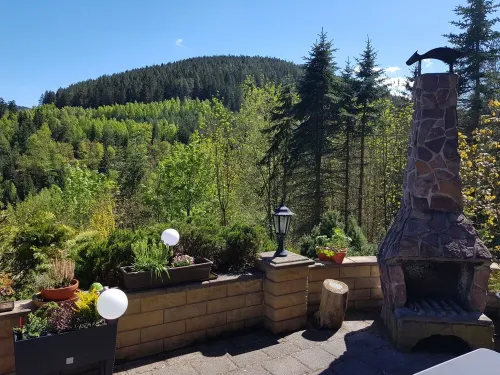 On the edge of the forest with a beautiful panoramic view of 2 valleys Hotels in UnterweiBbach