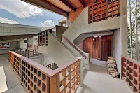 Modern mountain-view getaway w/ fireplace - walk to private ski locker by lifts