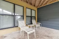 Seasonally-Heated Outdoor Pool and Grilling Areas - Charming Coastal Haven