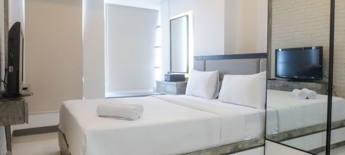 Modern Luxurious Studio Room at Anderson Supermall Mansion Apartment Hotéis em Sambikerep