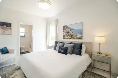 4 Beds/4Baths ROOFTOP! Gorgeous MODERN 360 degree views STEPS TO THE BEACH! Hotels near James P Morgan Memorial Park and Botanical Gardens