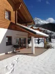 Modern living in the middle of the nature mountains