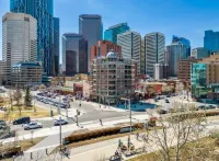 Modern private One bedroom apartment Calgary Downtown #502