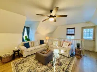 A charming cottage, recently renovated in a serene wooded area of Hanceville, AL