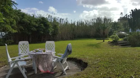 Spacious country house, idyllic garden, gorgeous ocean view, quiet yet central