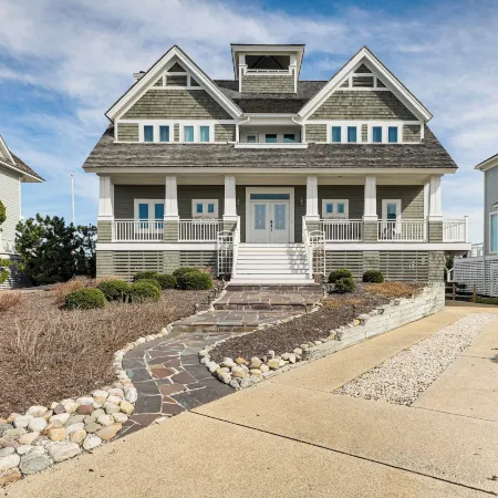 Steps to Shore: Spacious Bethany Beach Retreat
