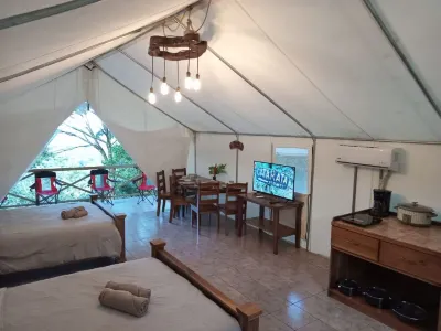 Volcano Tenorio Glamping Ranch - 3 Tents Hotels near Tapir Valley Nature Reserve