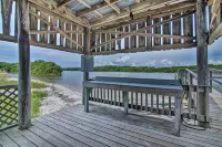 Walkable Beachfront Retreat on Cedar Key!