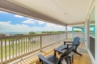 Bay-View la Porte Home Rental Steps to Beach!