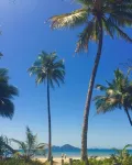 Tropical beach villa
