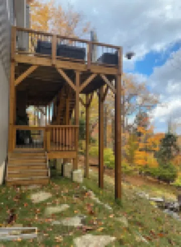 Voted #1 Home on Beech, Loft, Views, Hot Tub, Pets, Private, 2 Beds, & Firepit