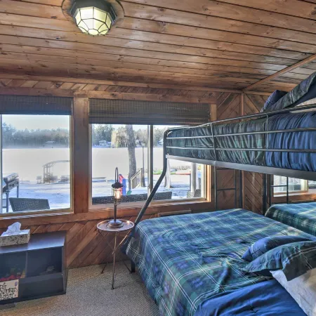 New Hampshire Home w/ Private Beach, Dock & Rafts!