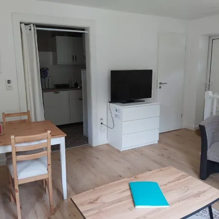 Two-storey house with dishwasher and washing machine
