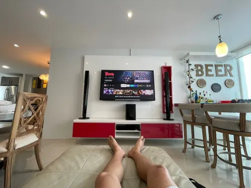 Luxury apartment oceanview wifi security parking 3B/3B Hotel a Punta Blanca