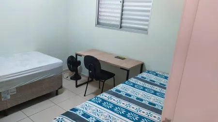 Apartamento Completo e Super Funcional com Tudo que Você Precisa Отели в г. Сан-Карлус