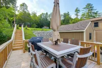 Waterfront Haven Bi-Level Lakefront Deck/Game Cntr - 3-Star